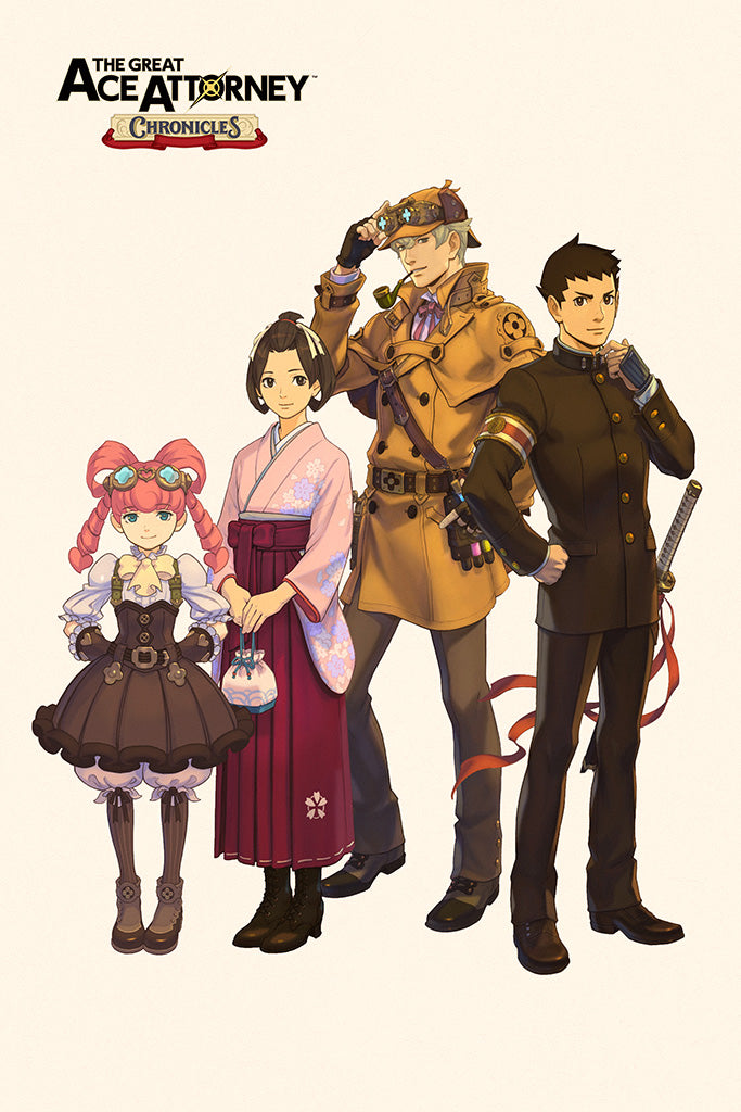The Great Ace Attorney Chronicles Video Game Poster
