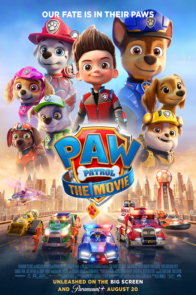 Paw Patrol The Movie Film Movie Poster