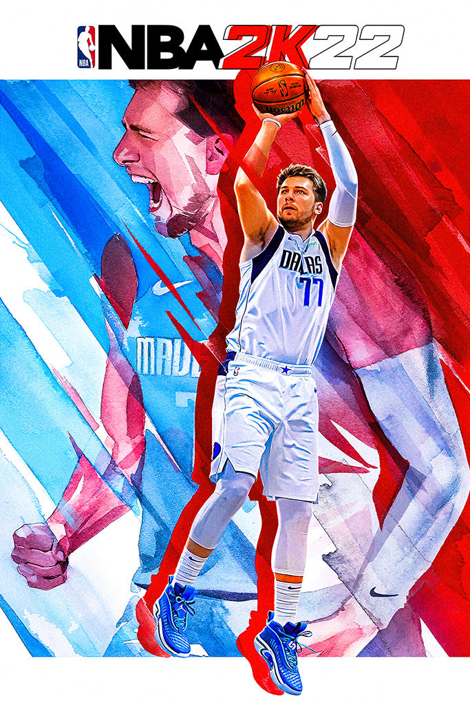 NBA 2K22 Game Poster