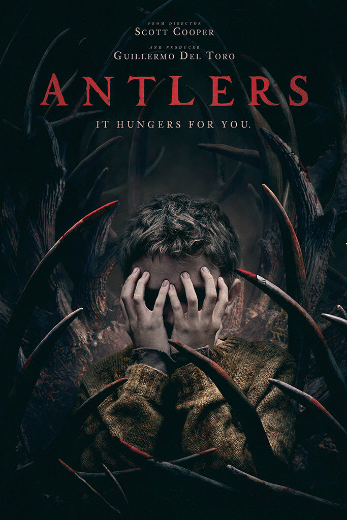 Image: https://myhotposters.com/cdn/shop/products/mL5701_1024x1024.jpg?v=1748532478 Antlers Movie Film Poster  My Hot Posters