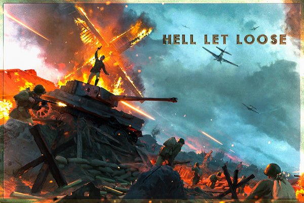 Hell Let Loose Game Poster – My Hot Posters