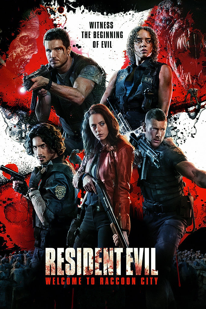 Resident Evil Welcome to Raccoon City Movie Poster