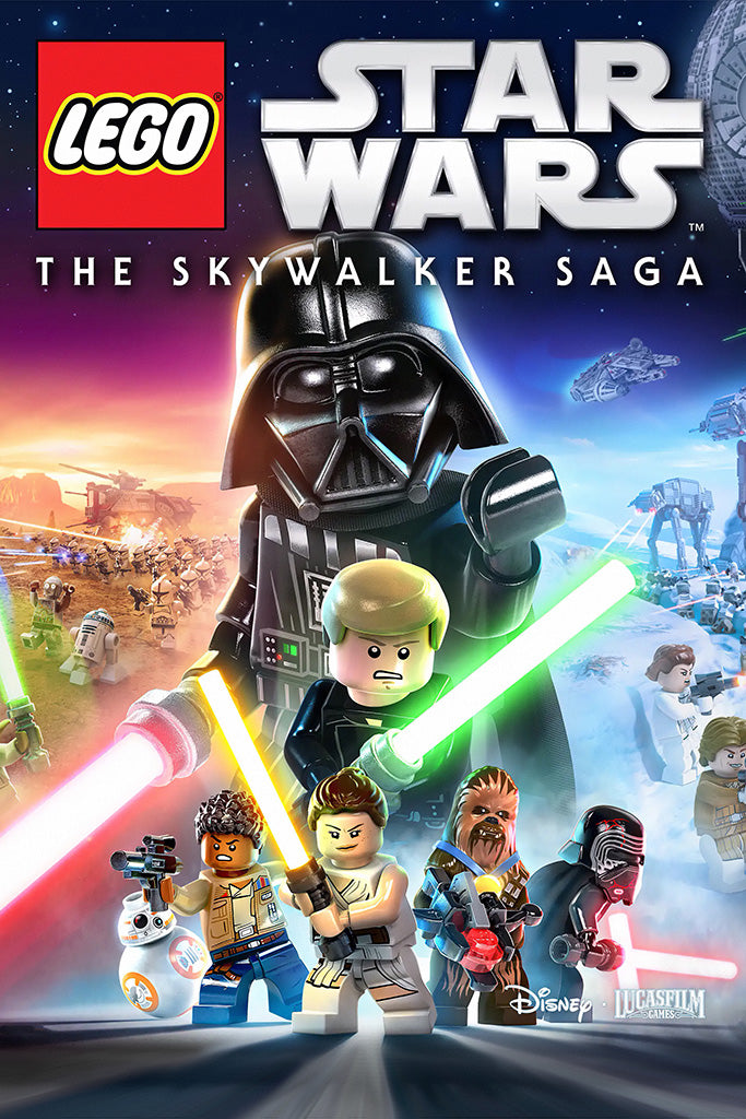 star wars saga poster