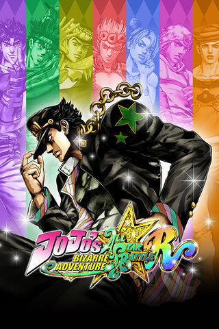 Jojo Exhibition 2012 B2 Poster ALL-STAR B W/ Box Anime