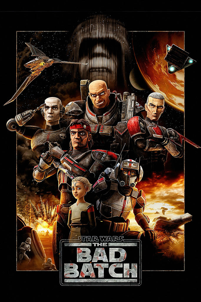 Star Wars The Bad Batch Season 2 Movie Film Poster