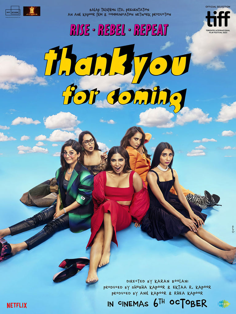 Thank You for Coming Hindi Movie Poster