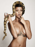 Sexy Rihanna Snake Hot Poster 2/7