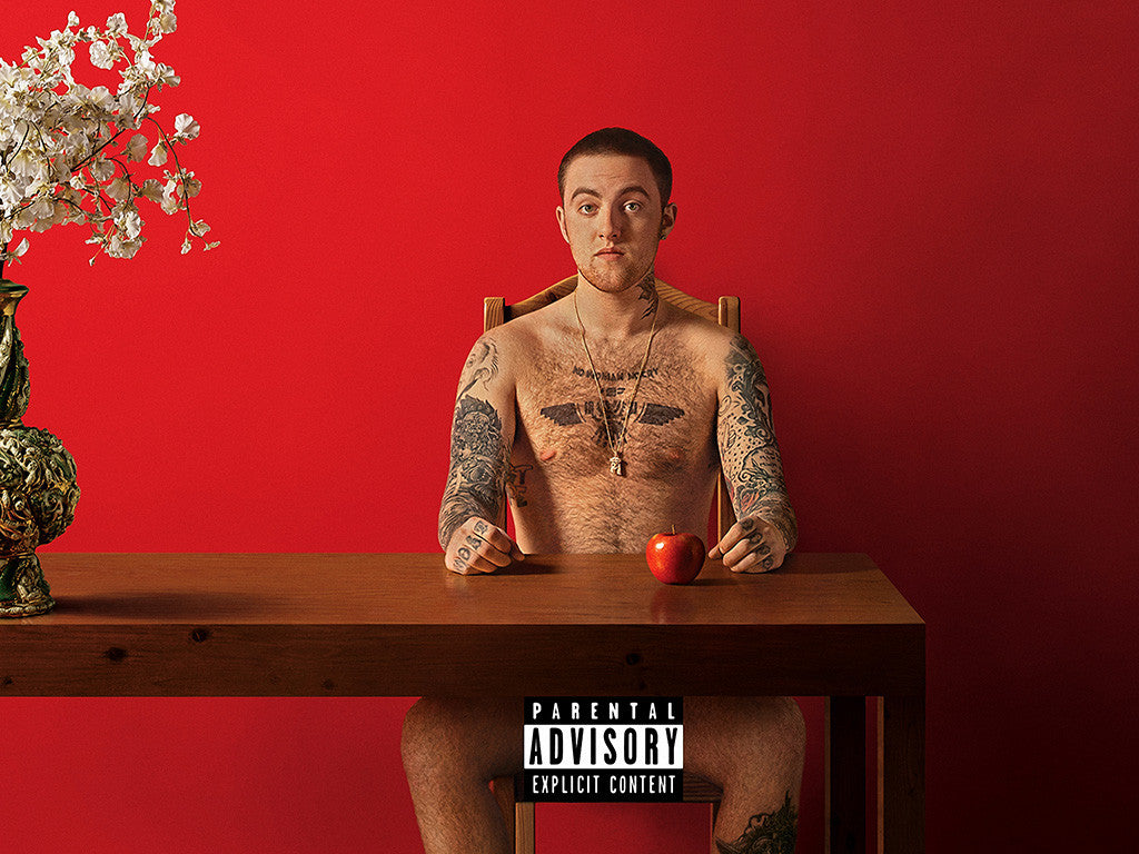 Mac Miller Half-Naked Hot Tattoos Rap Music Poster