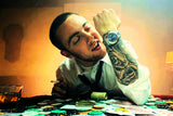 Mac Miller Tattoos Rap Poster