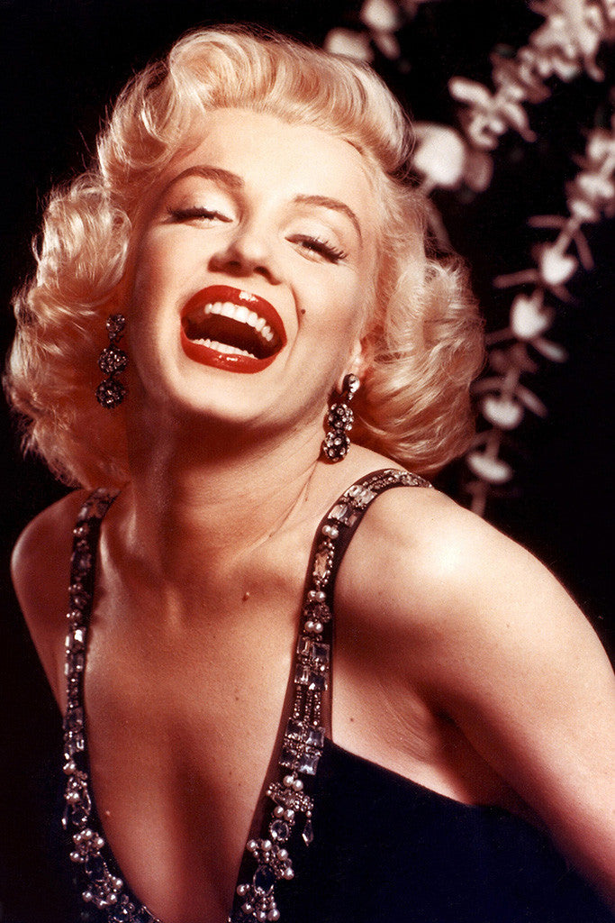 Marilyn Monroe Laughter Poster