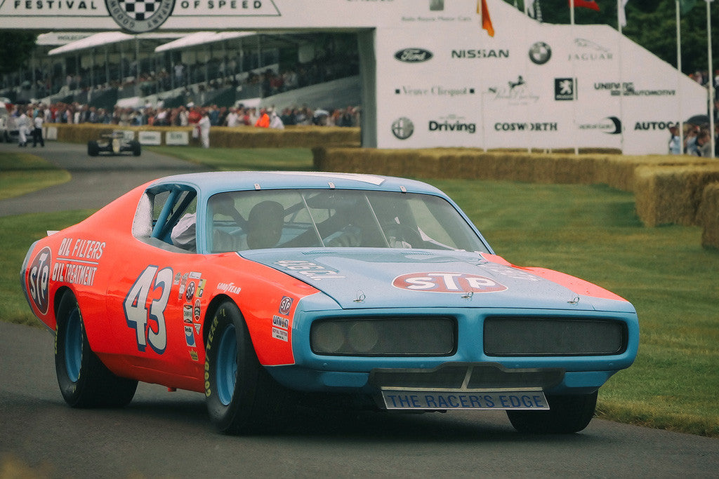 Dodge Charger Nascar Muscle Car Poster