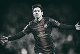 Lionel Messi Soccer Football Poster