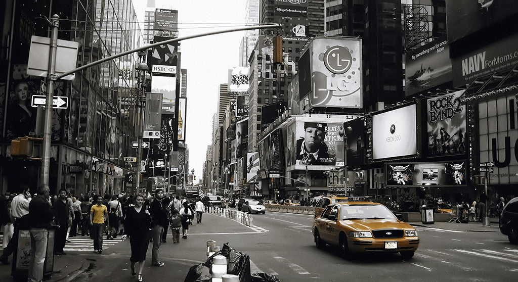 Times Square New York Cityscape Poster
