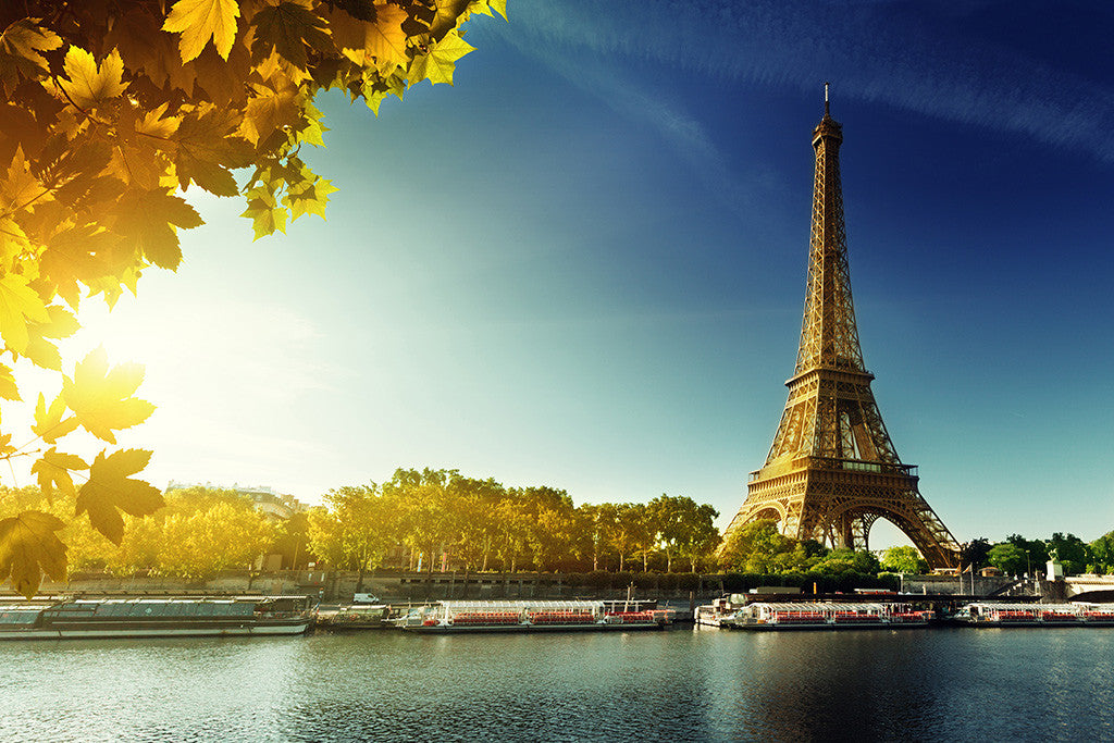 Paris Eiffel Tower France Autumn Poster – My Hot Posters