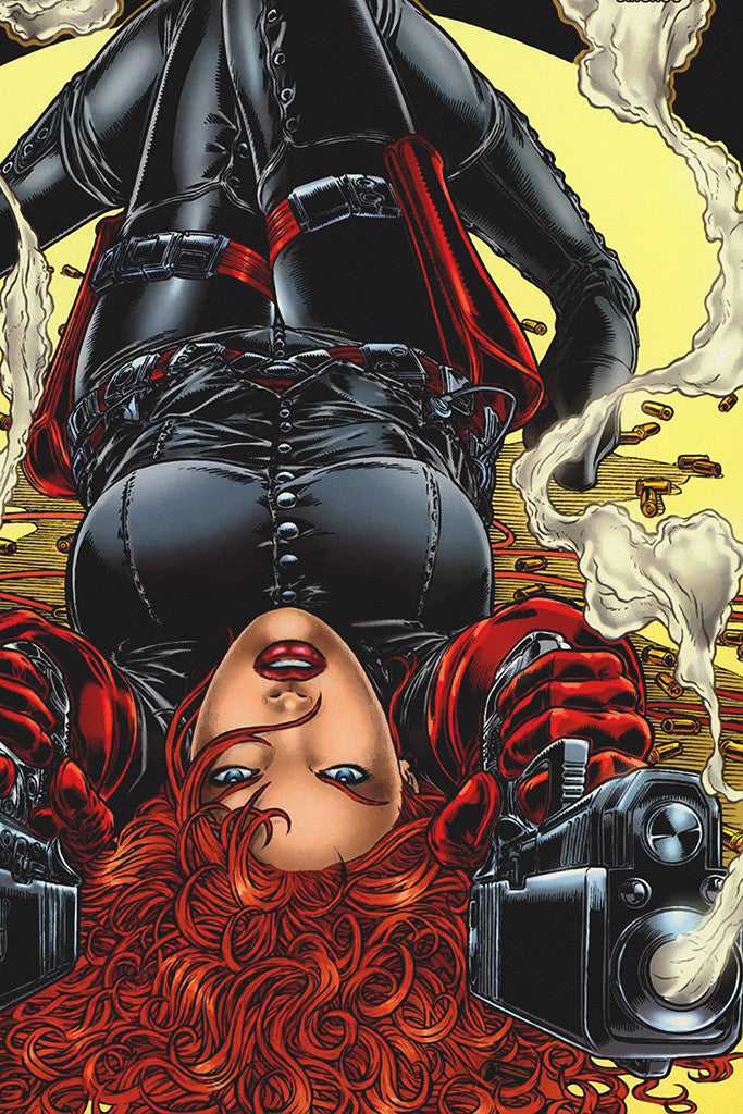Black Widow Hot Marvel Poster