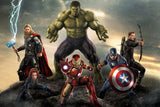 Hulk Thor Iron Man Captain America Black Widow Clint Barton Poster