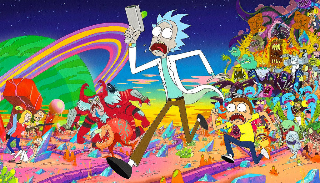 Rick And Morty Characters Poster