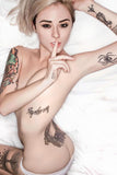 Alysha Nett Hot Sexy Girl with Tattoos Poster
