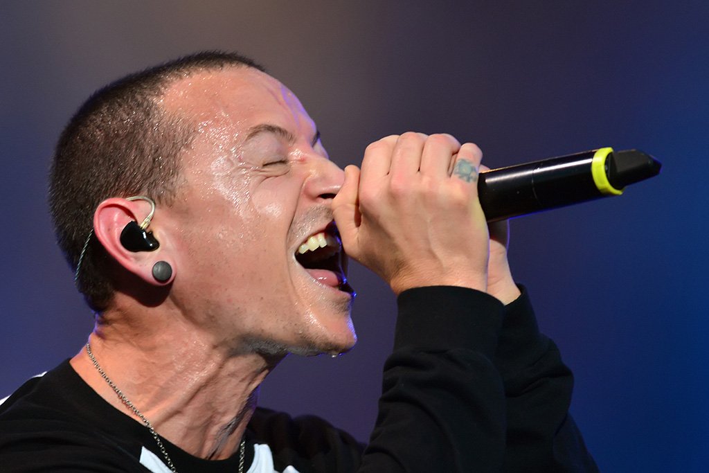 Linkin Park Lead Singer Chester Bennington Scream Poster