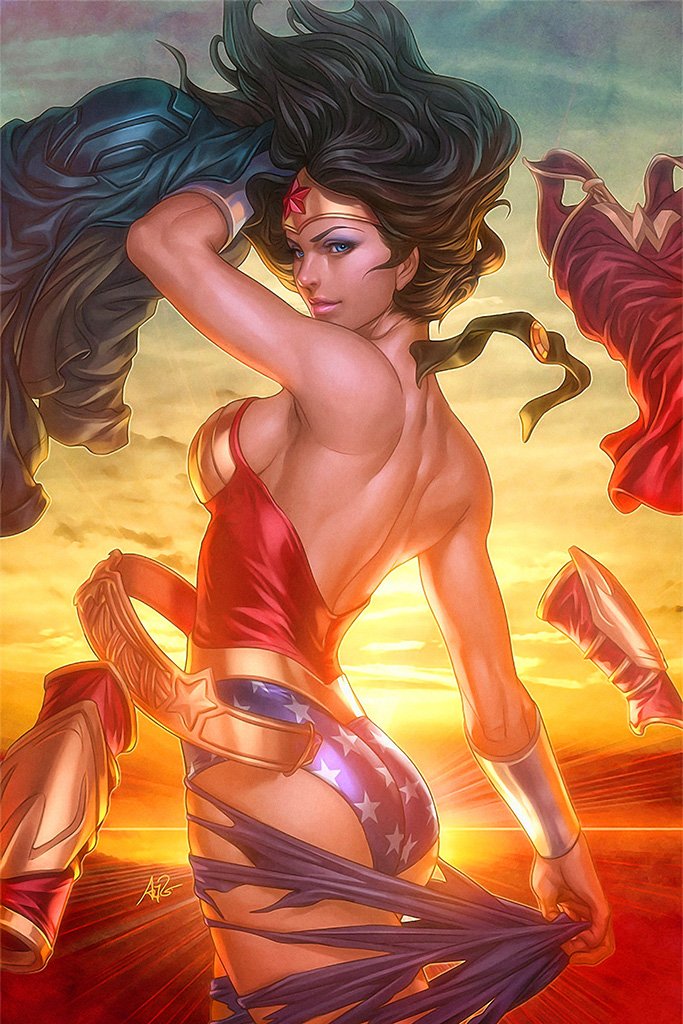 Wonder Woman Fan Art Hot Movie Poster