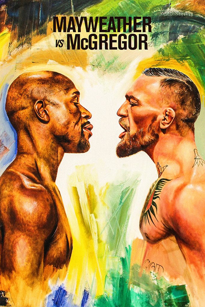 Borgmester pædagog sagsøger Floyd Mayweather vs Conor McGregor Poster – My Hot Posters