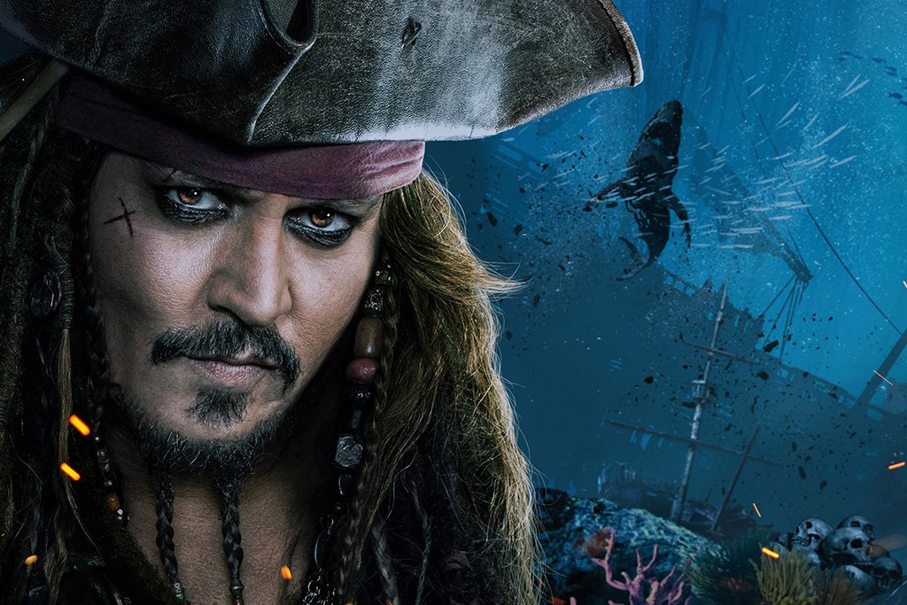 Pirates of the Caribbean 2017 Jack Sparrow Poster