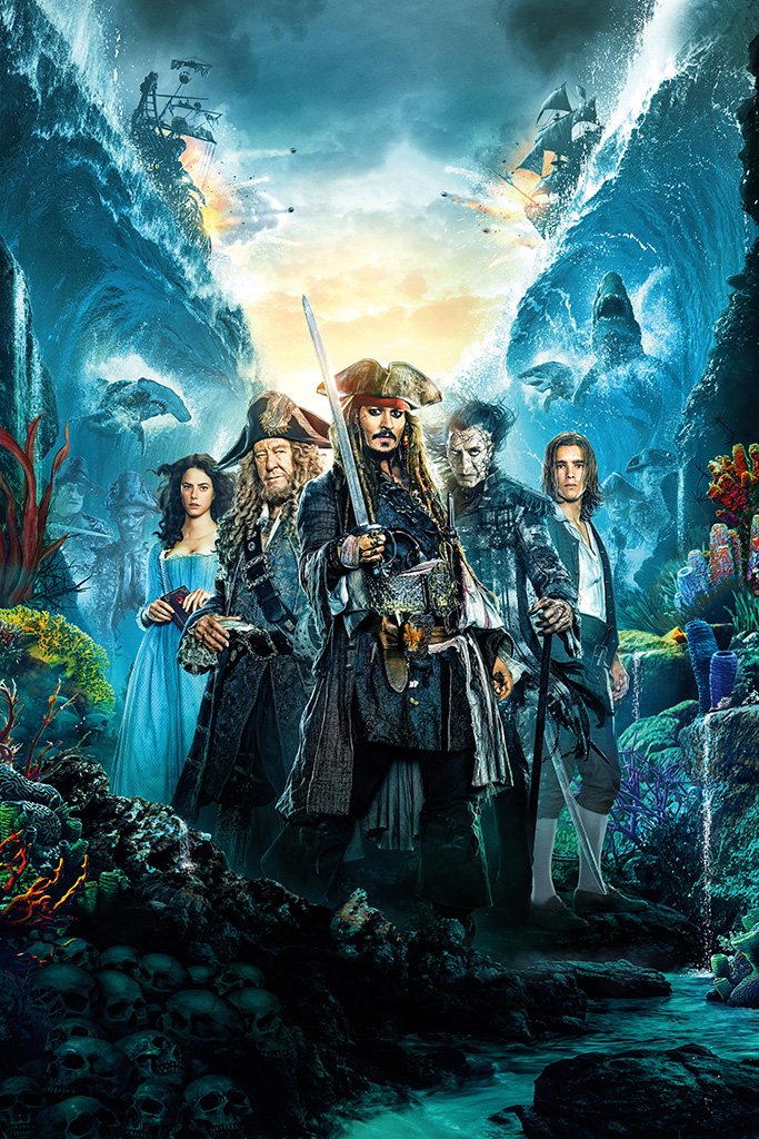 Pirates of the Caribbean 2017 Dead Men Tell No Tales Poster