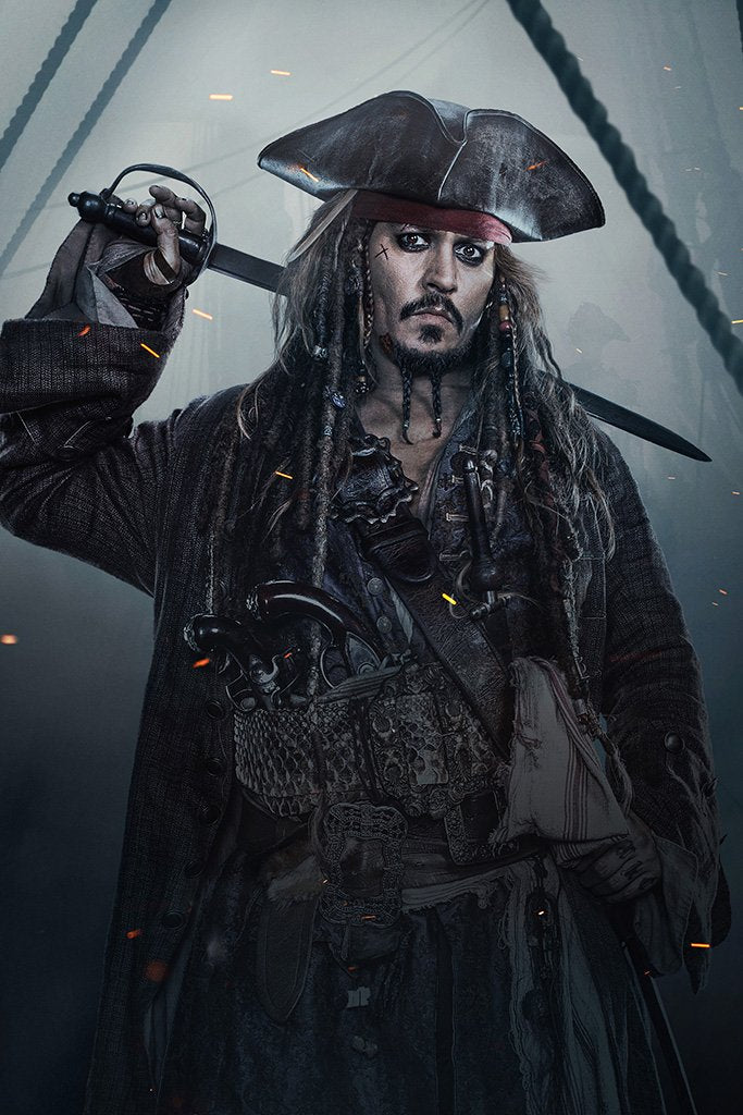 Pirates Of The Caribbean Dead Men Tell No Tales Jack Sparrow Poster My Hot Posters