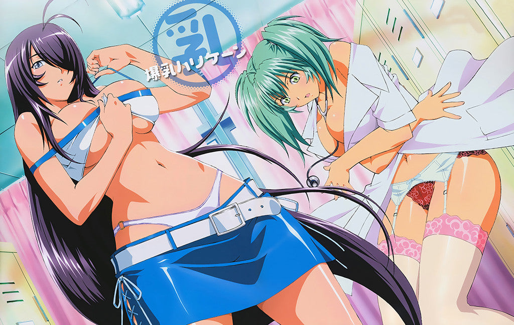 Ikki Tousen Anime Hot Girls Poster