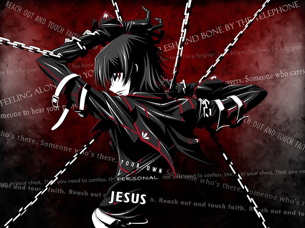 Code Geass Personal Jesus Anime Poster