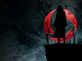 Naruto Itachi Sharingan Hokage Dark Red Eyes Poster