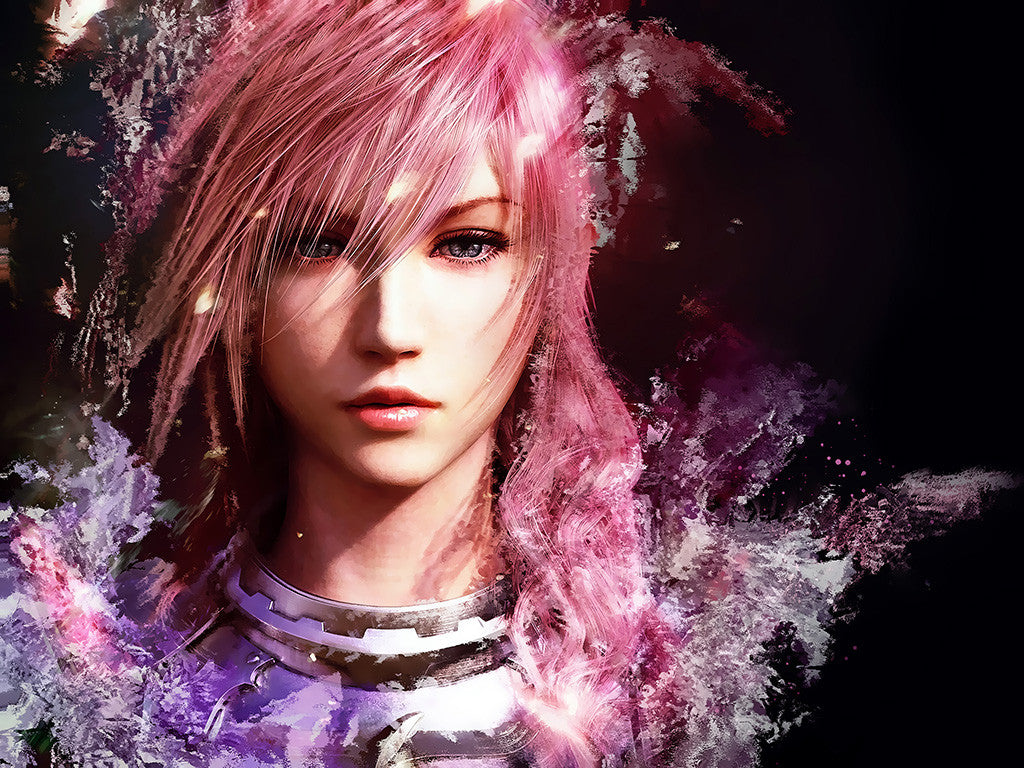 Final Fantasy XIII FFXIII Game Anime Multicolore Poster – My Hot