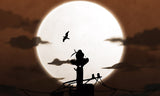 Naruto Series Itachi Uchiha Moon Anime Manga Poster