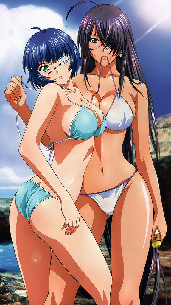 Ikki Tousen Kanu Unchou And Ryomou Shimei Anime Poster