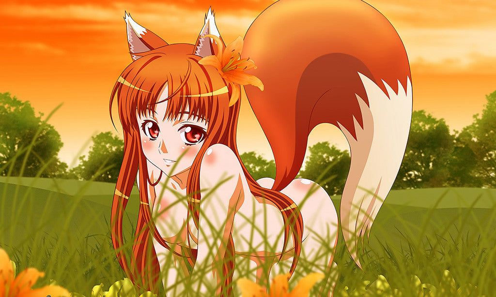 Spice And Wolf Pin-Up Cute Horo Forest Poster