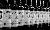 Whiskey Jameson Alcohol Black and White Poster