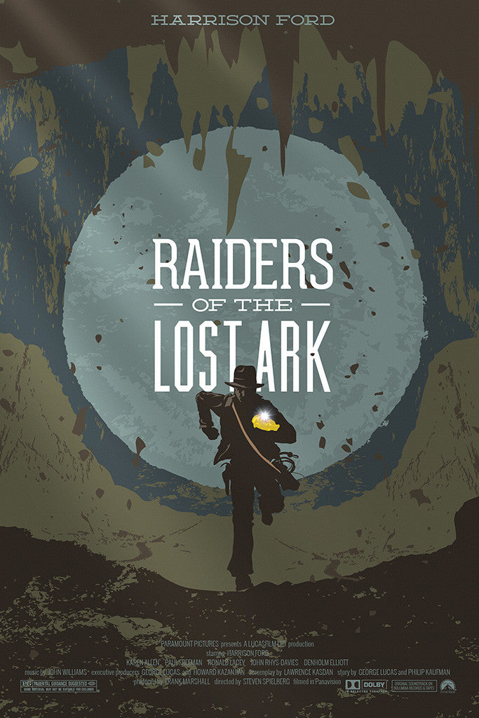 Raiders of the Lost Ark Movie Fan Art Poster