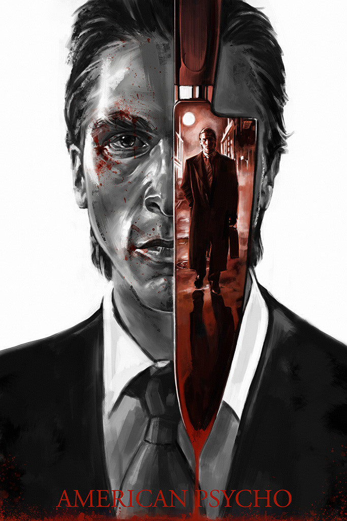 American Psycho Movie Fan Art Poster