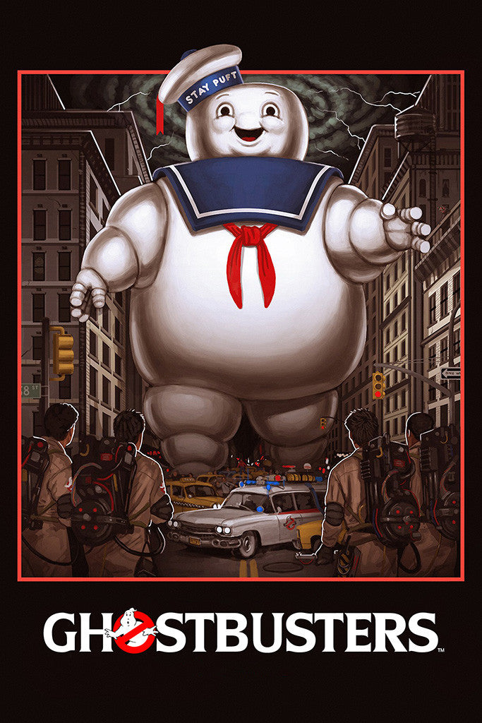 Ghostbusters Movie Fan Art Poster