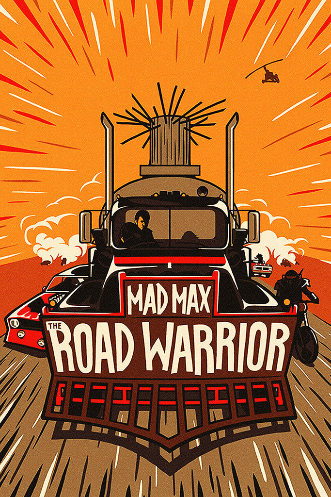 Mad Max The Road Warrior Movie Fan Art Poster