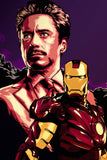 Iron Man Tony Stark Movie Fan Art Poster