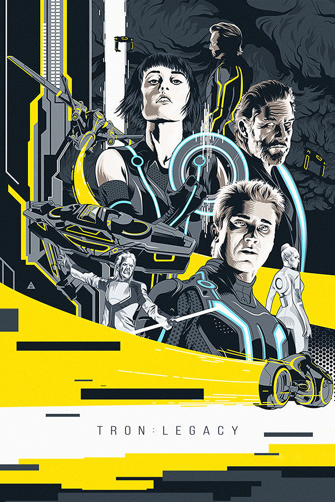 Tron Collection Poster Tron Legacy Poster