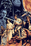 Star Wars Episode IV Movie Fan Art Poster