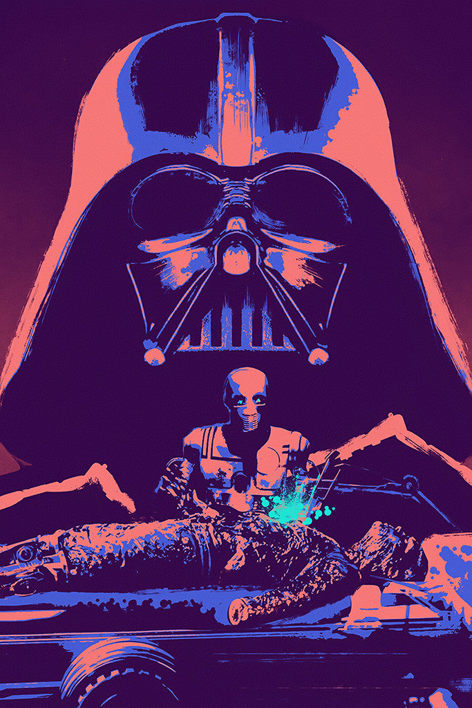 Star Wars Darth Vader Movie Fan Art Poster