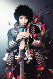 Jimi Hendrix Classic Rock Poster