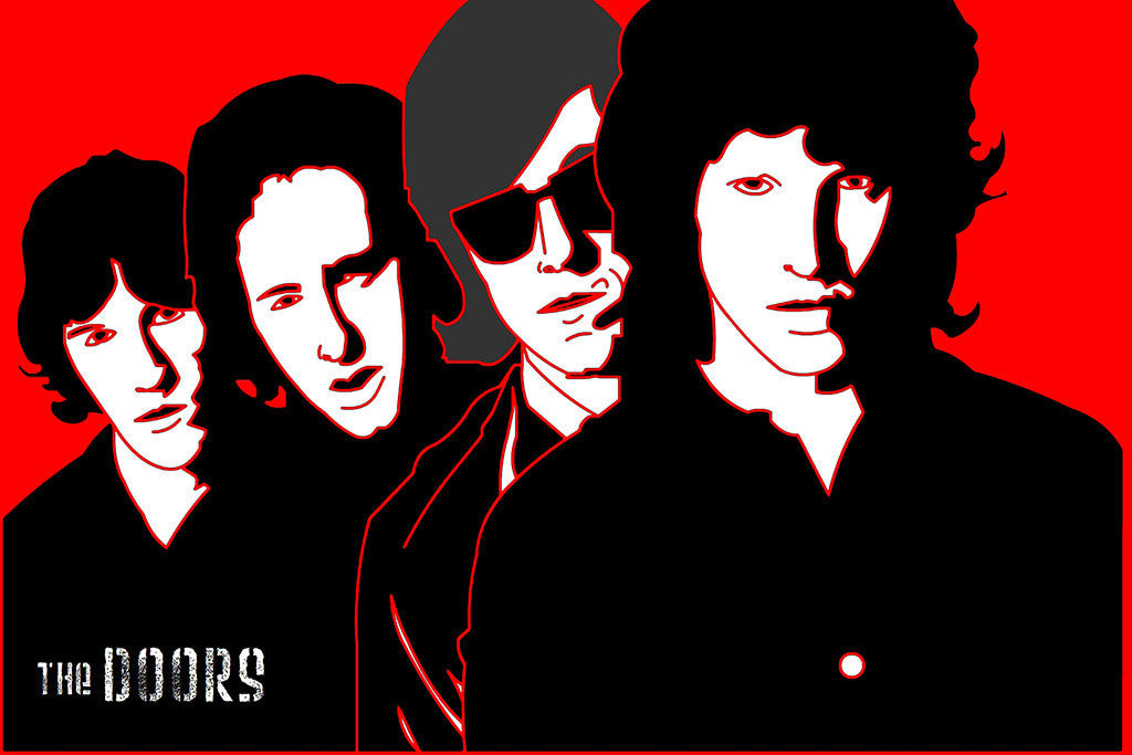 The Doors Band Classic Rock Poster
