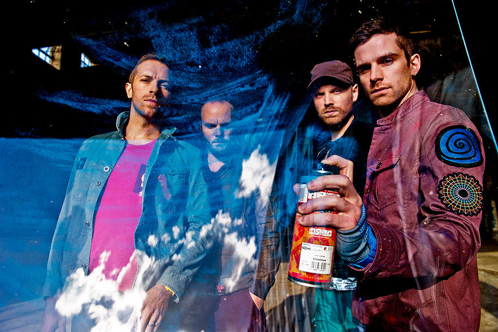 Coldplay Rock Band Music Poster