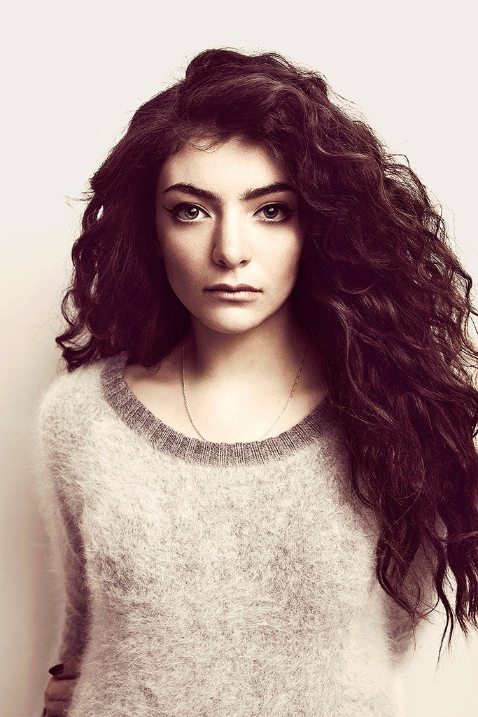 Lorde Hot Music Poster