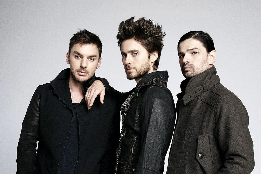 Thirty Seconds To Mars Members Rock Band Poster