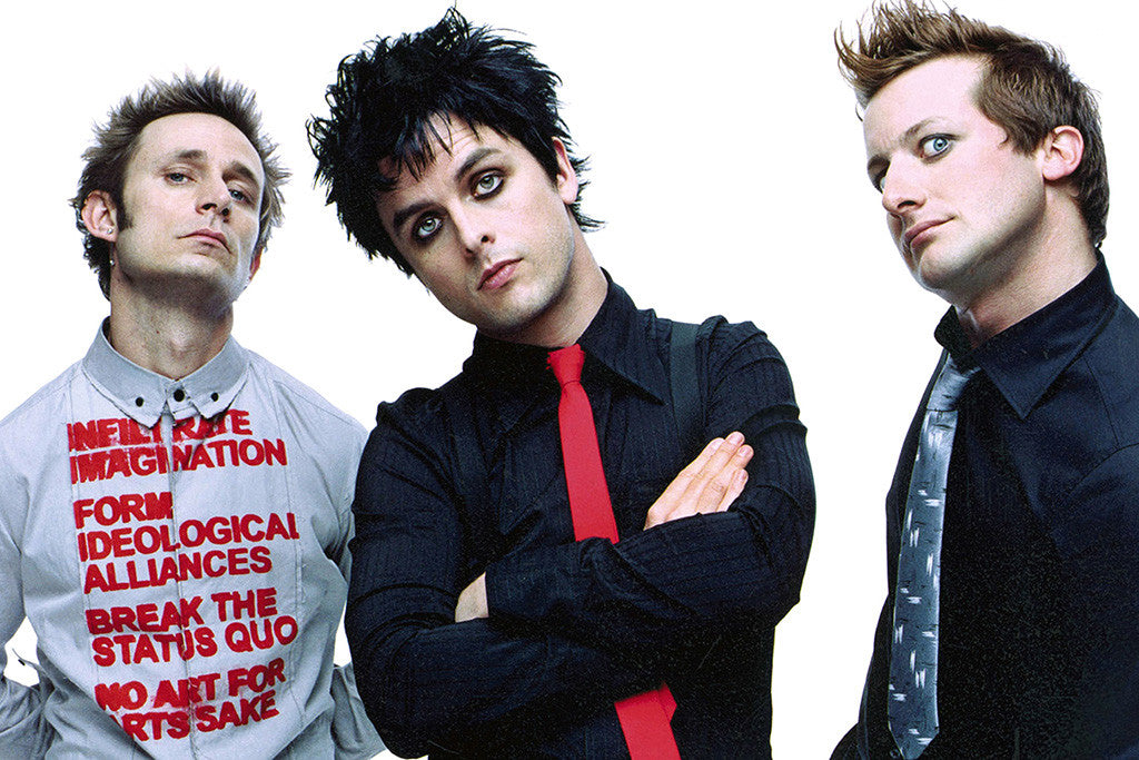 Green Day Band Rock Music Poster